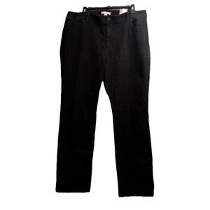 Chico's Jet Rinse /Black Lustrous Slim Jeans Size 3 (W-14/16) Reg NWT 570023102